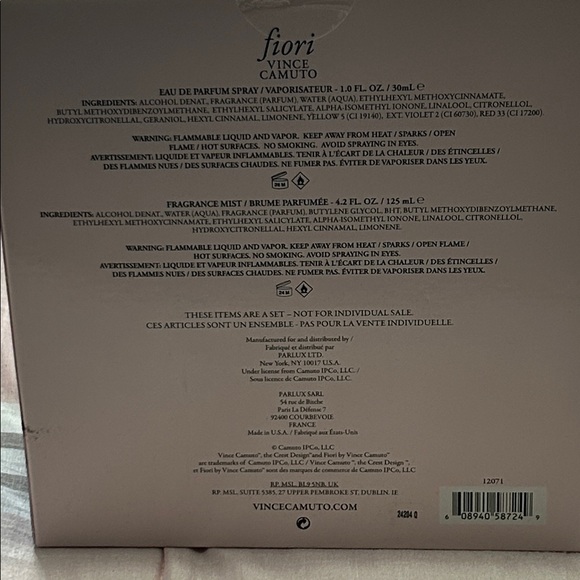 Vince Camuto Fiori Fragrance Set - Gold and Purple - Picture 8 of 8